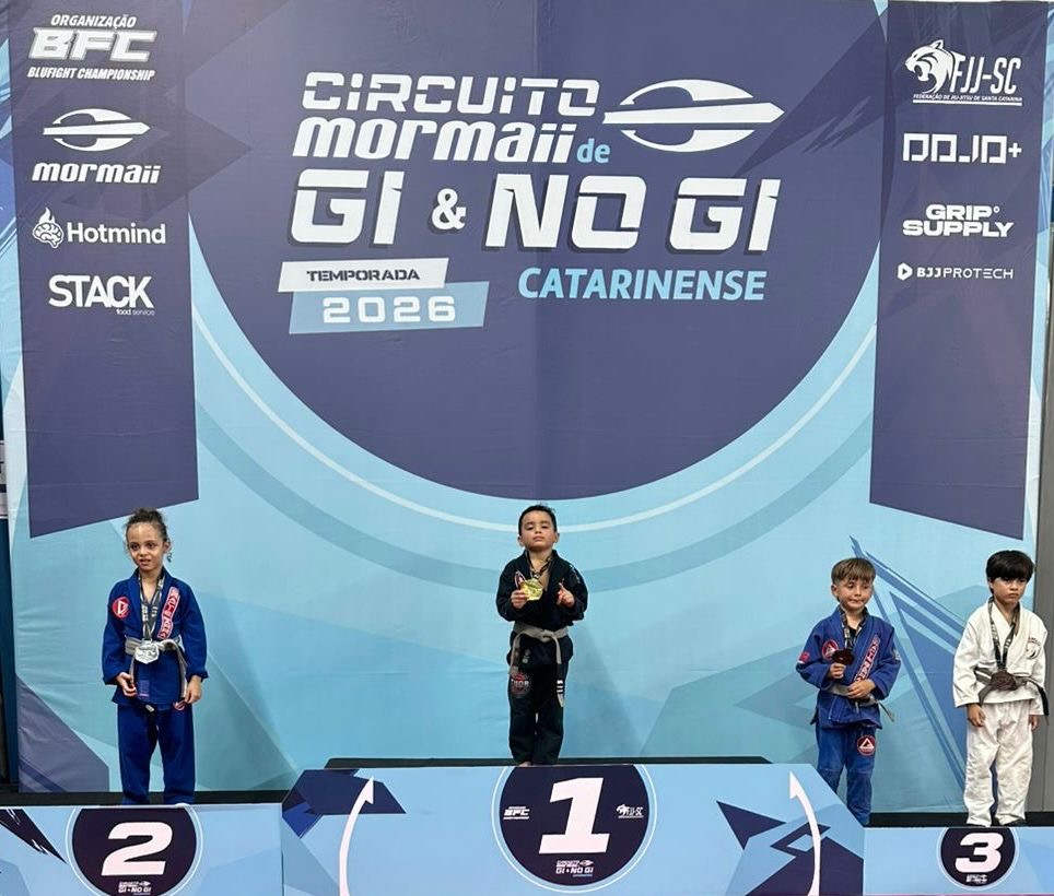 Pódio Circuito Mormaii 2026